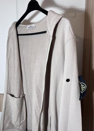 Зіп худі stone island made in romania4 фото