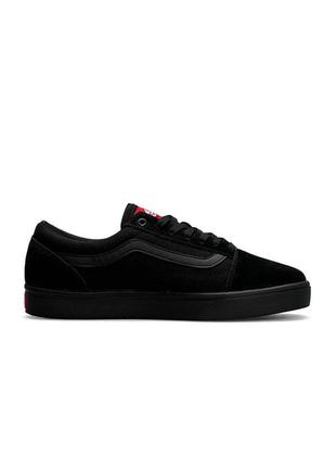 Мужские кроссовки vans old skool all black3 фото