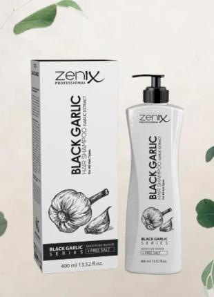 Шампунь з екстрактом чорного часника zenix, 400 мл