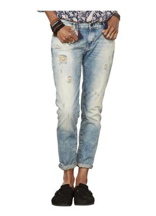 Джинсы бойфренды denim&supply ralph lauren