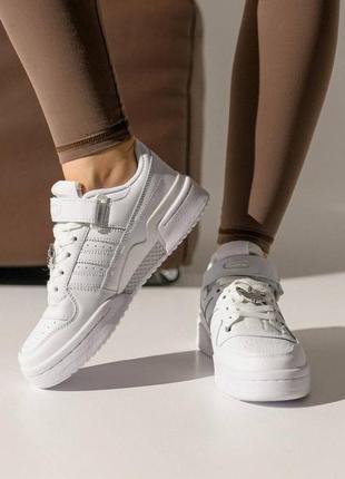 Демісезон  adidas originals forum 84 low white