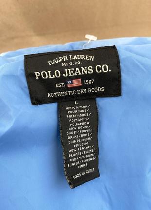 Пуховая жилетка от polo ralph lauren, оригинал 💙3 фото