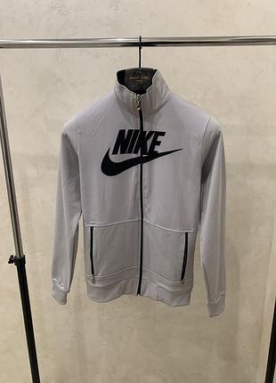 Спортивна кофта nike сіра на замок олімпійка