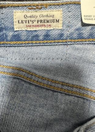 Шорти джинсові levi’s premium оригінал8 фото