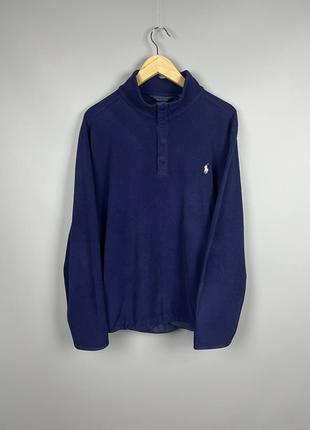 Polo golf ralph lauren винтажная мужская флисовая кофта