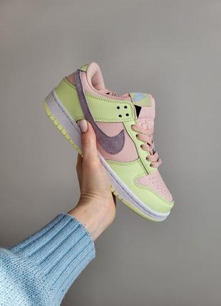 👟 кроссовки nike sb dunk low lime / наложка bs👟