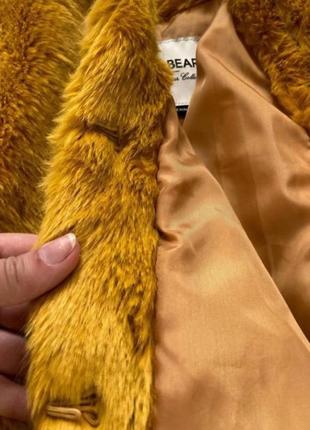 Куртка шуба шубка pull &amp; bear искусственный мех полушубок куртки верхняя одежда4 фото
