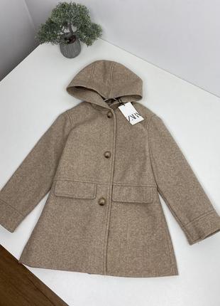 Весеннее пальто 8-9 лет zara