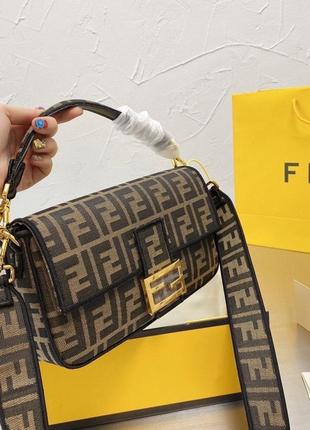 Сумка fendi принт