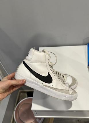 Кеды nike blazer white оригинал