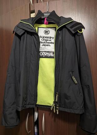 Куртка ветровка superdry1 фото