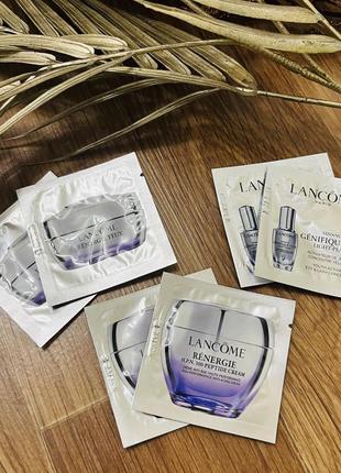 Оригінал набір лот пробник крем сироватка під очі lancome