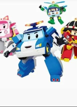 Наборы трансформеров robocar poli