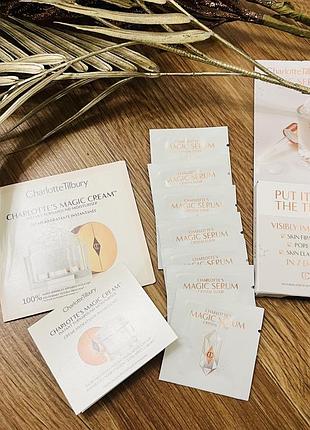 Оригинальный лот набор пробник крем сыворотка charlotte tilbury