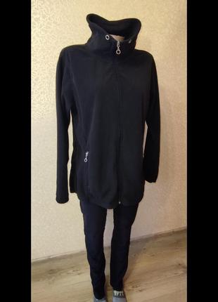 Laura torelli кофта теплая женская р.l