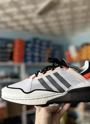 Чоловічі кросівки adidas zx 2k boost pure оригінал нові сток без коробки1 фото