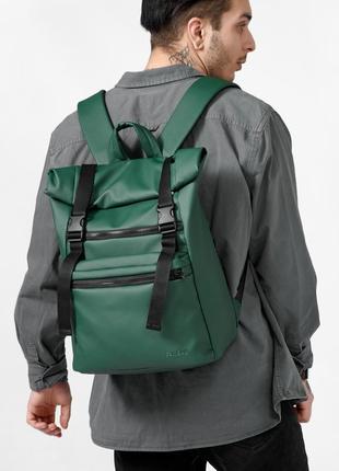 Чоловічий рюкзак ролл sambag rolltop zard зелений