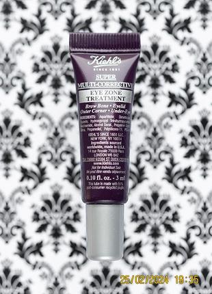 Антивіковий крем для очей kiehls super multi-corrective anti-aging eye zone treatment kiehl's