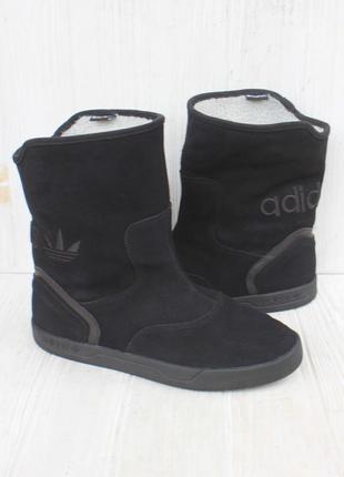 Зимние ботинки adidas extraboot замша оригинал 39р термо1 фото