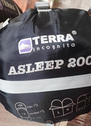 Спальний мешок спальник terrлa incognita siesta regular 300 l. 200l