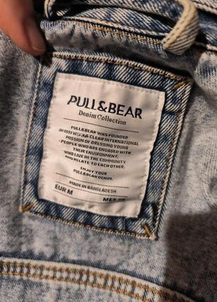 Куртка джинсова pull&amp;bear4 фото