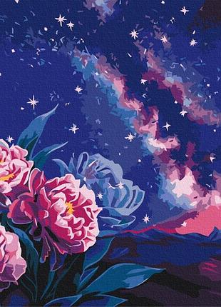 Картина по номерам ночные цветы © anna steshenko bs53563
