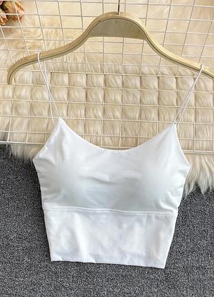 Топ топик бюст бюстгальтер лифчик бесшовный без косточек майка бра бренетт топ бюст нижнее белье для спорта на каждый день нижнее белье