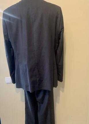 Мужской деловой костюм пиджак и брюки  oodji размер l/xl , рост 182/ 544 фото