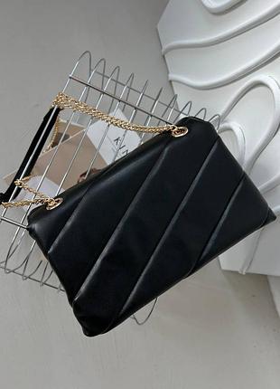 👜 pinko puff black gold 7