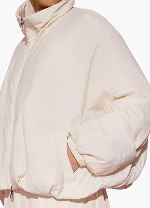 Утеплена куртка-вітровка з вишивкою oysho 1650/8082 фото