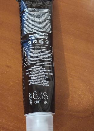 Стойкая краска для волос mirella professional 6.38