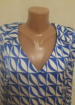 Новая шикарная блуза рубашка с саржевым отливом.3 фото