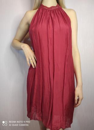Шовкова сукня шовк сарафан шовковий шёлковое платье шелк4 фото