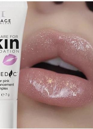 Гель, бальзам для губ image skincare ormedic sheer pink lip enhancement complex, 7 r