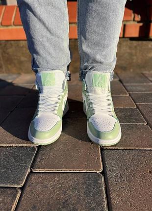 Женские кроссовки jordan 1 high люкс качество9 фото