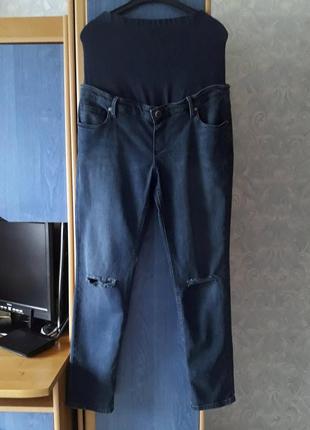Стрейчеві джинси для вагітних, 46?-48-50?, бавовна, еластан, asos5 фото
