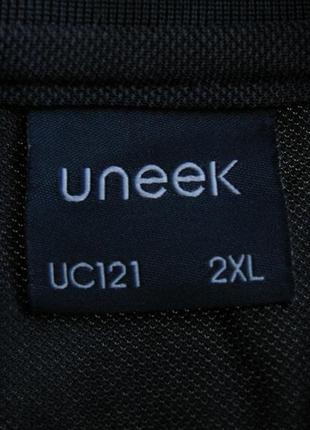 Зносостійка футболка поло великого розміру xxl бренд uneek англія2 фото