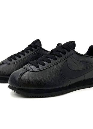 ▫️nike cortez black (черные)