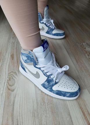 Женские кроссовки jordan 1 high люкс качество4 фото