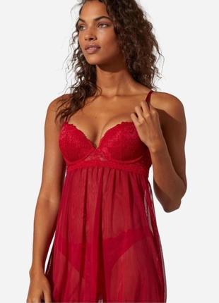 Ночная рубашка пеньюар халат сетка