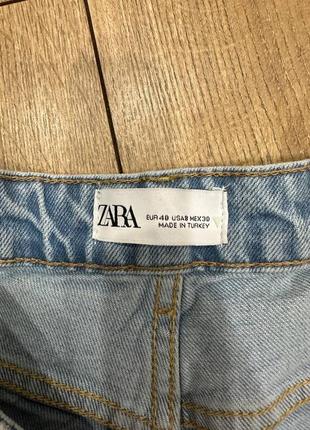 Zara джинси mom fit comfort3 фото