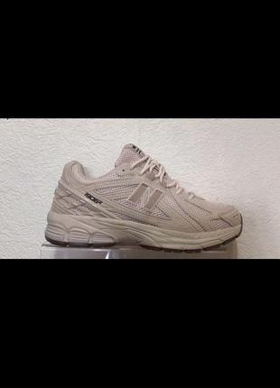 Модні замшеві кросівки new balance 1906r beige  замшевые кроссовки нью беланс 1906 р бежевые, серые