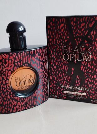 Парфумована вода black opium christmas collector 90ml yves saint  lauran5 фото