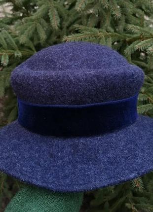 Винтажный шляпка из 100% шерсть