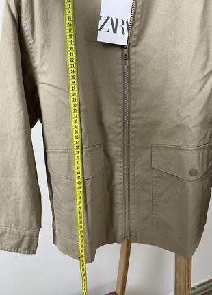 Весняна куртка zara для хлопця бомбер куртка дитяча бомбер весняна zara із змішаної лляної тканини 11 12 1524 фото