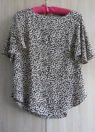 Хит! леопардовая туника блуза от h&m швеция1 фото