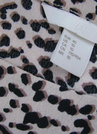 Хит! леопардовая туника блуза от h&m швеция3 фото