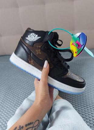 Жіночі кросівки jordan 1 high люкс якість