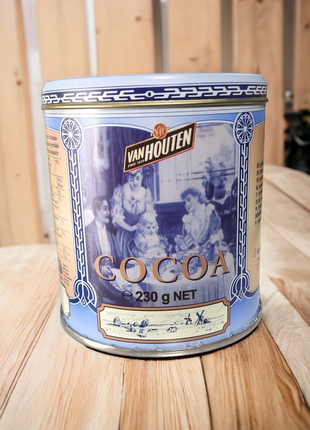 Какао порошок cacao van houten 230 г, франция