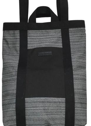 Рюкзак сумка два в одному ucon acrobatics ruben bag чорний із сірим2 фото